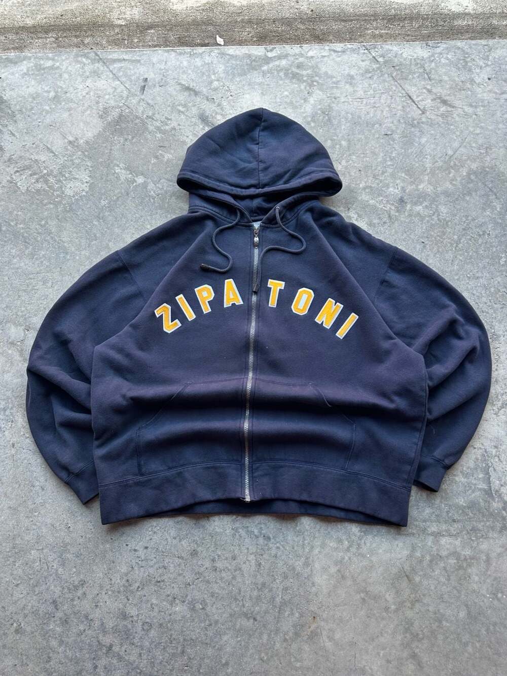 Freestyle Zipa Toni Navy Blue Full Zip Hoodie